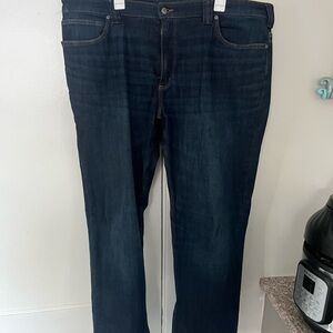 Duluth Trading Co Men's Deep Indigo Straight Jeans
